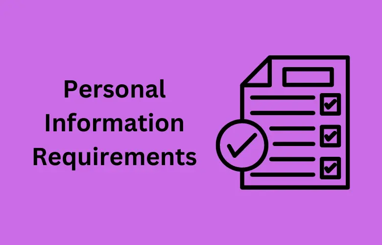 Personal Information Requirements for DITO SIM Registration